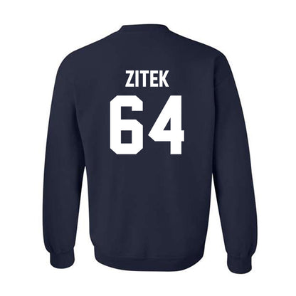 AU - NCAA Football : Jake Zitek - Classic Shersey Crewneck Sweatshirt-1