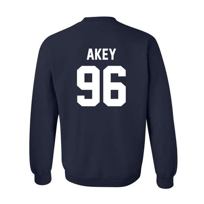 AU - NCAA Football : Connor Akey - Classic Shersey Crewneck Sweatshirt-1
