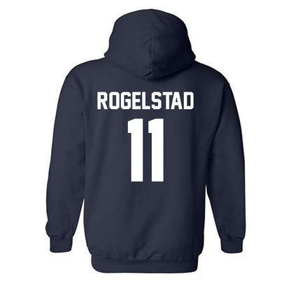 AU - NCAA Football : Liam Rogelstad - Classic Shersey Hooded Sweatshirt-1