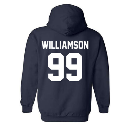 AU - NCAA Football : Khadin Williamson - Classic Shersey Hooded Sweatshirt-1