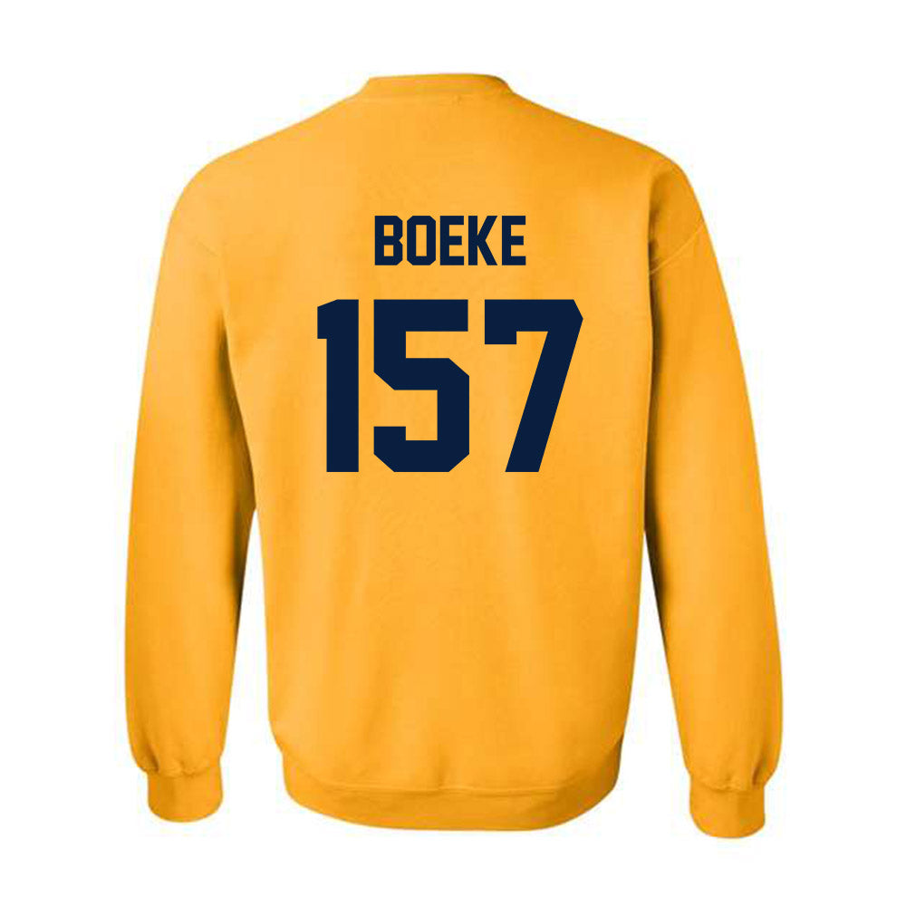 AU - NCAA Wrestling : Kyle Boeke - Classic Shersey Crewneck Sweatshirt-1