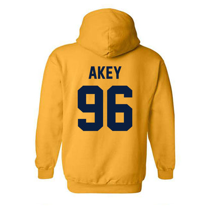 AU - NCAA Football : Connor Akey - Classic Shersey Hooded Sweatshirt-1