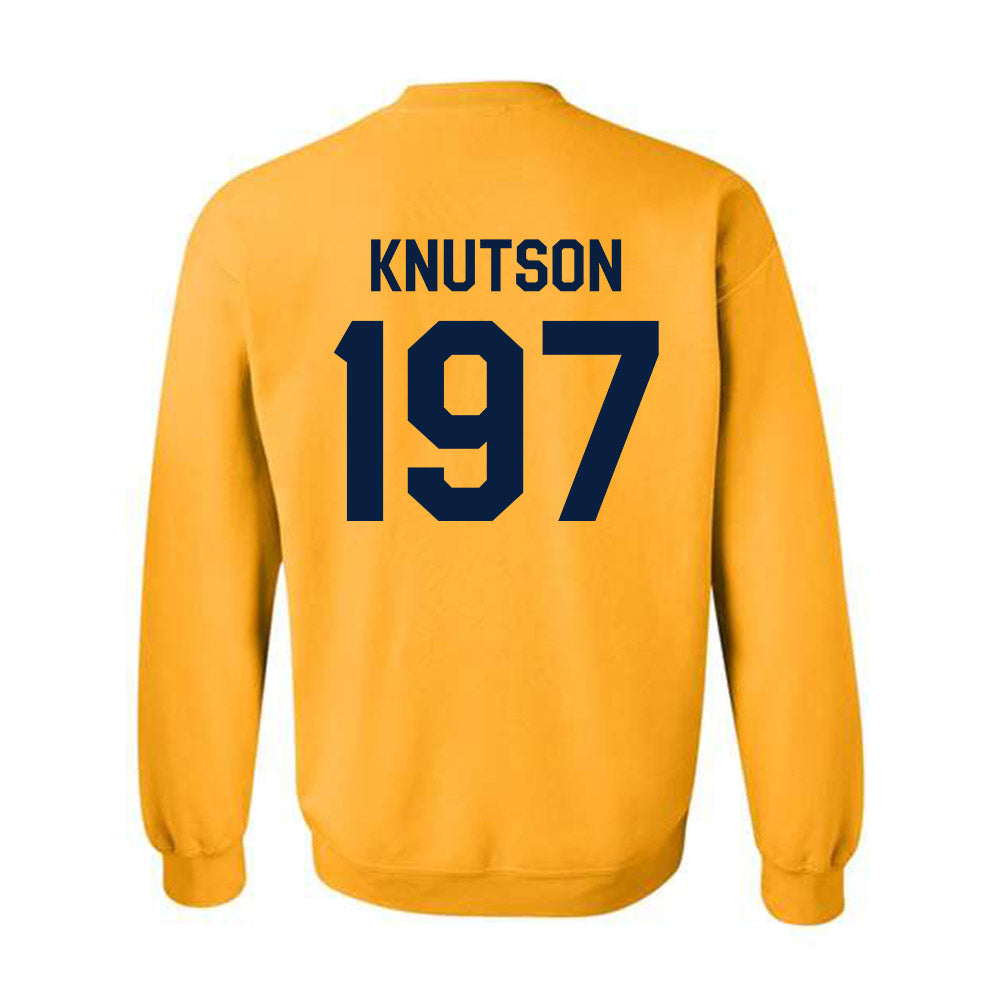 AU - NCAA Wrestling : Lane Knutson - Classic Shersey Crewneck Sweatshirt-1
