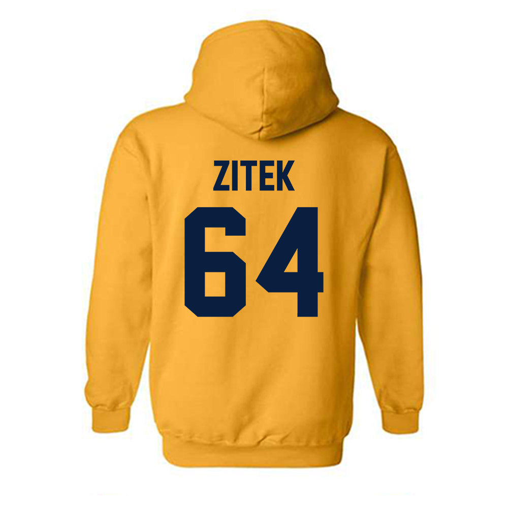 AU - NCAA Football : Jake Zitek - Classic Shersey Hooded Sweatshirt-1
