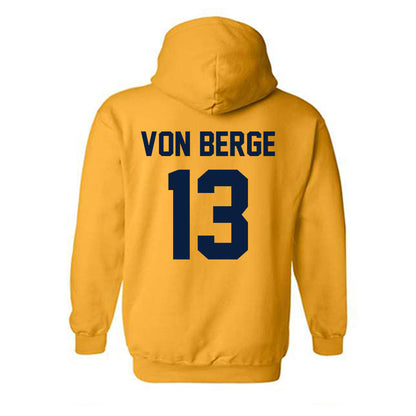 AU - NCAA Baseball : Logan Von Berge - Classic Shersey Hooded Sweatshirt