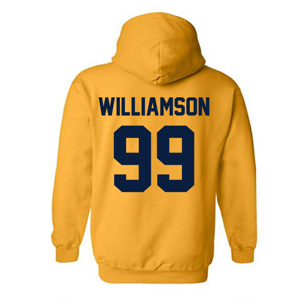 AU - NCAA Football : Khadin Williamson - Classic Shersey Hooded Sweatshirt-1
