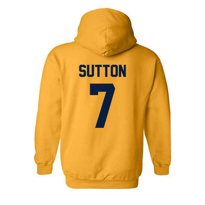 AU - NCAA Baseball : Jack Sutton - Classic Shersey Hooded Sweatshirt