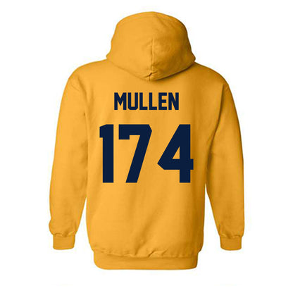 AU - NCAA Wrestling : Gunnar Mullen - Classic Shersey Hooded Sweatshirt-1