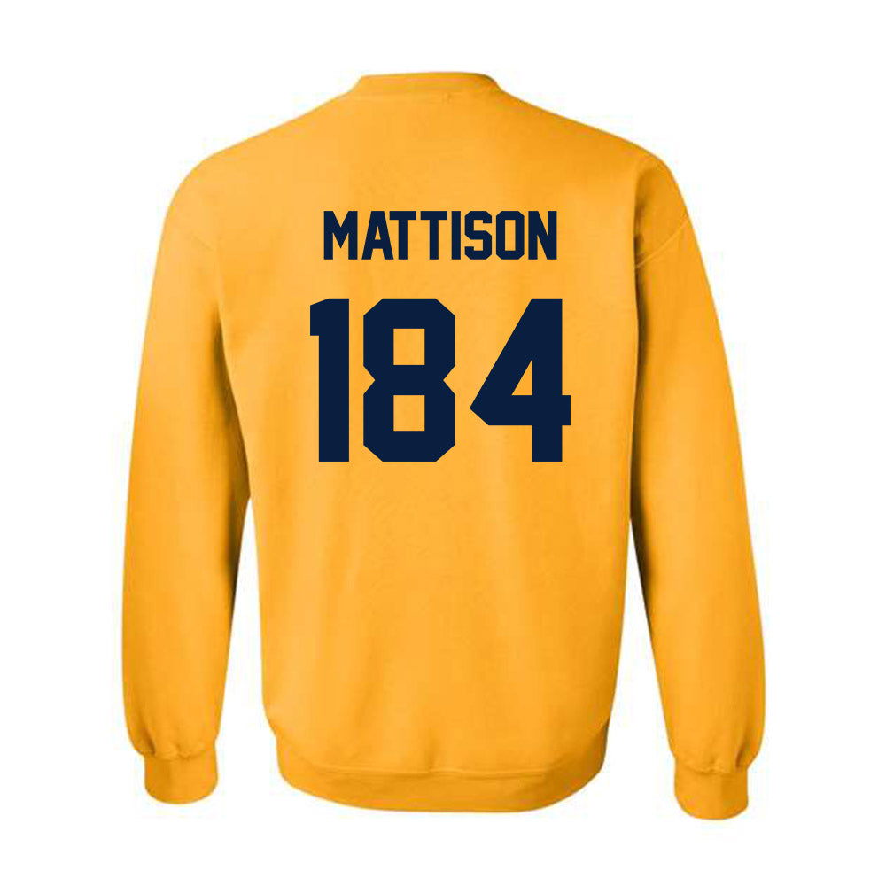AU - NCAA Wrestling : Aidan Mattison - Classic Shersey Crewneck Sweatshirt-1