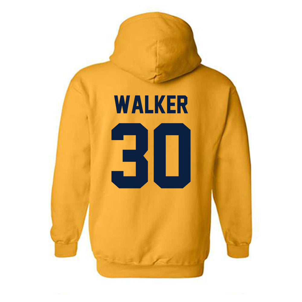 AU - NCAA Baseball : Carson Walker - Classic Shersey Hooded Sweatshirt-1