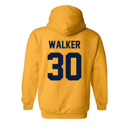 AU - NCAA Baseball : Carson Walker - Classic Shersey Hooded Sweatshirt-1