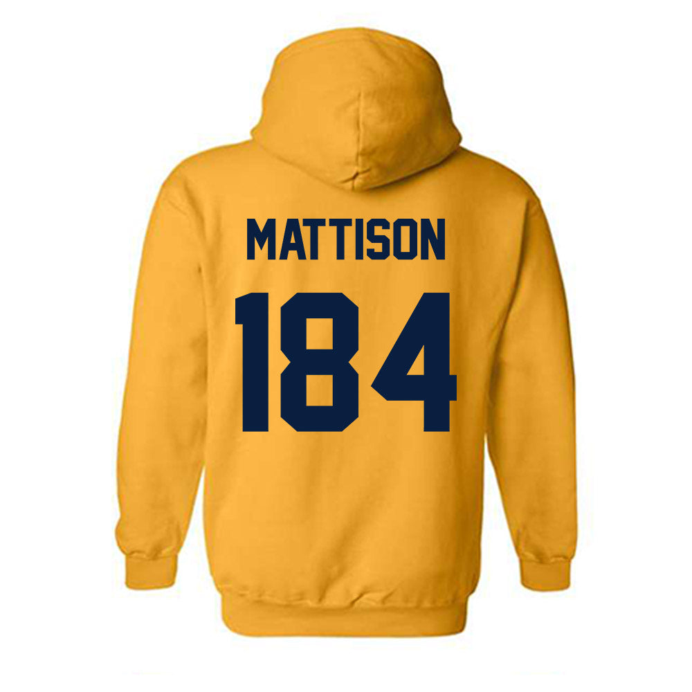 AU - NCAA Wrestling : Aidan Mattison - Classic Shersey Hooded Sweatshirt-1