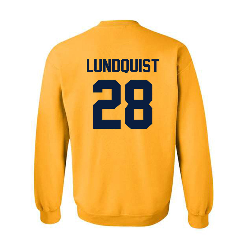 AU - NCAA Baseball : Jake Lundquist - Classic Shersey Crewneck Sweatshirt-1