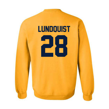 AU - NCAA Baseball : Jake Lundquist - Classic Shersey Crewneck Sweatshirt-1