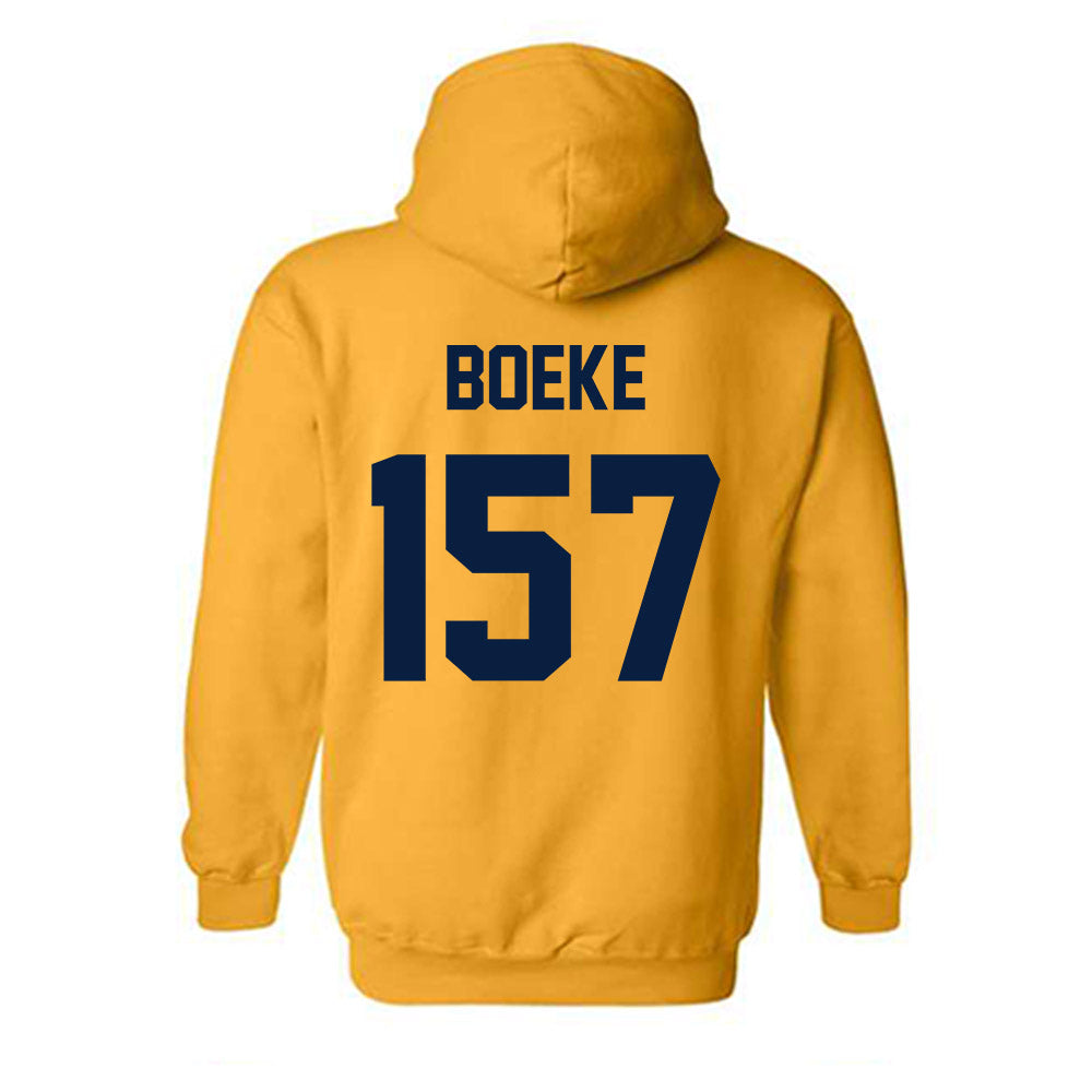 AU - NCAA Wrestling : Kyle Boeke - Classic Shersey Hooded Sweatshirt-1