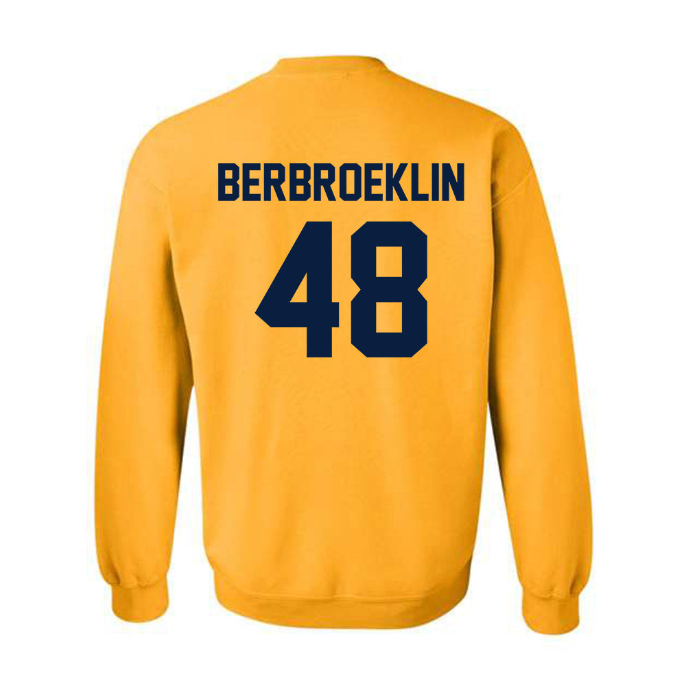 AU - NCAA Baseball : Caden Oberbroekling - Classic Shersey Crewneck Sweatshirt-1