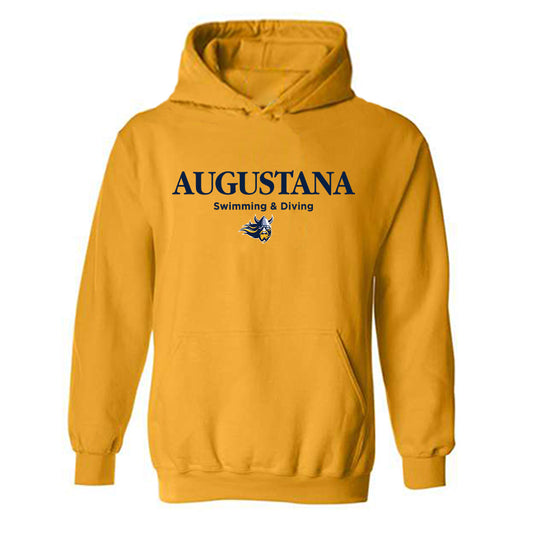 AU - NCAA Men's Swimming & Diving : Henry Lasher - Classic Shersey Hooded Sweatshirt-0