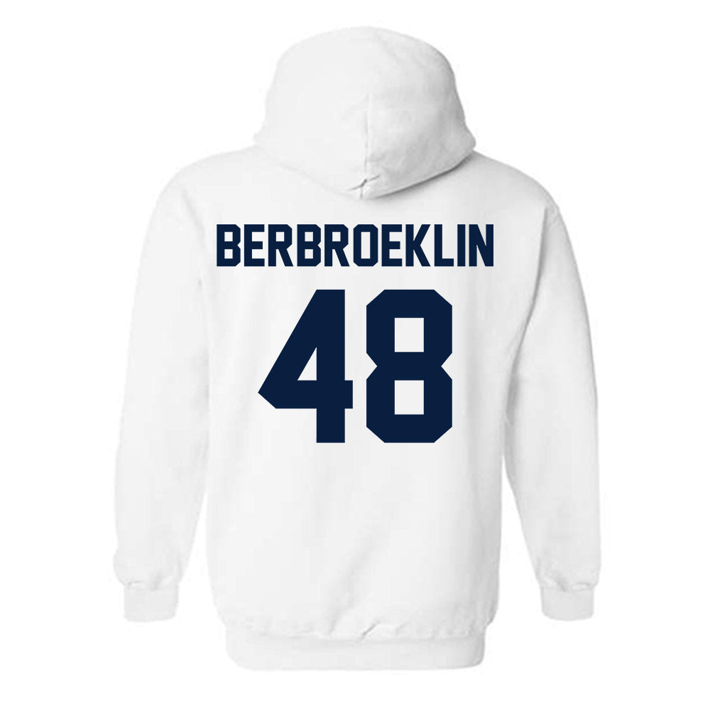 AU - NCAA Baseball : Caden Oberbroekling - Classic Shersey Hooded Sweatshirt-1