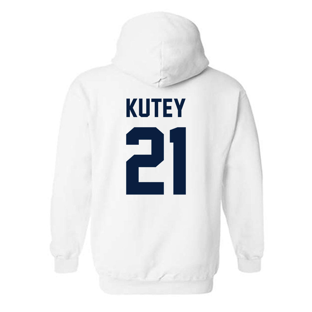 AU - NCAA Women's Volleyball : Jazmen Kutey - Classic Shersey Hooded Sweatshirt-1