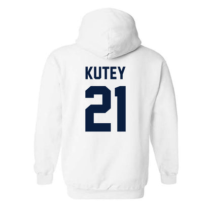 AU - NCAA Women's Volleyball : Jazmen Kutey - Classic Shersey Hooded Sweatshirt-1