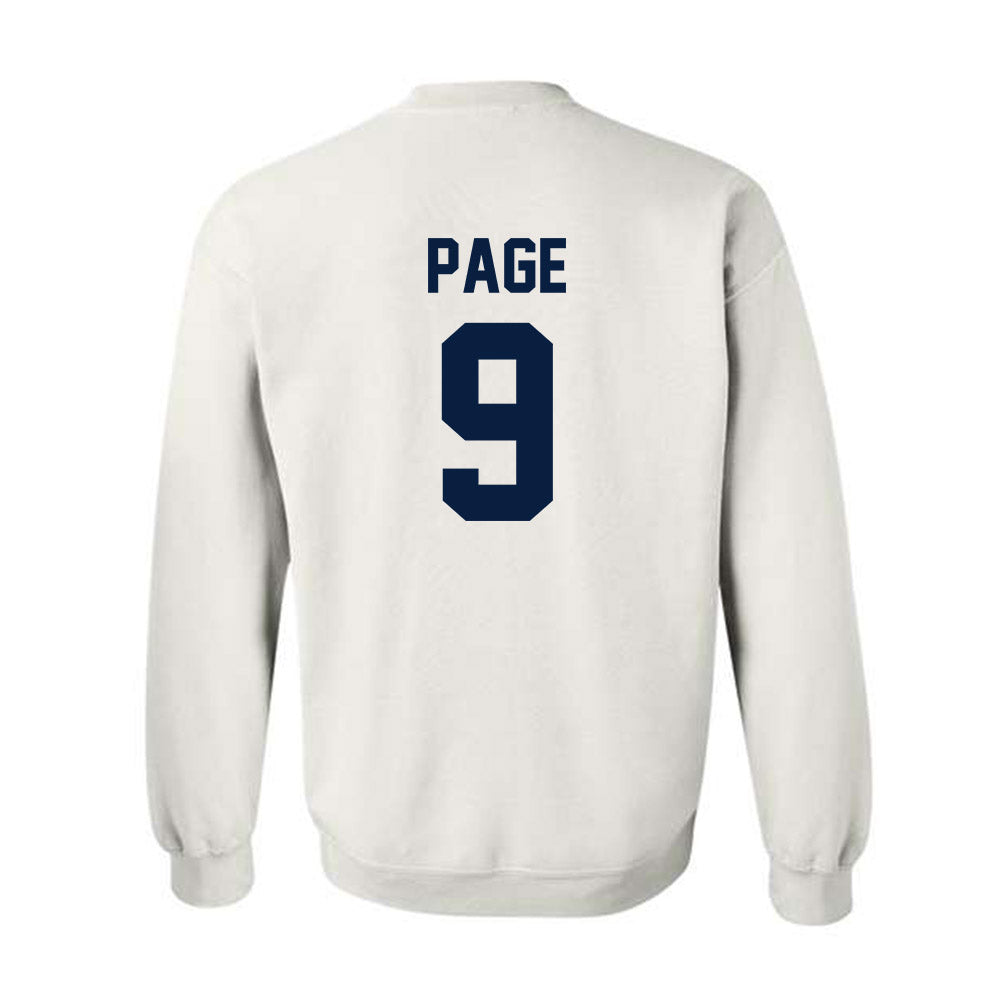 AU - NCAA Football : DJ Page - Classic Shersey Crewneck Sweatshirt-1