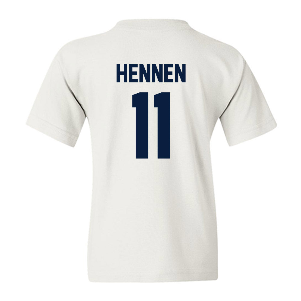  - NCAA Men's Ice Hockey : Tyler Hennen - Classic Shersey Youth T-Shirt-1