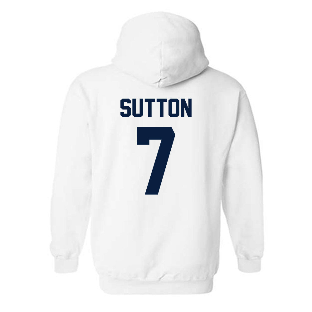 AU - NCAA Baseball : Jack Sutton - Classic Shersey Hooded Sweatshirt