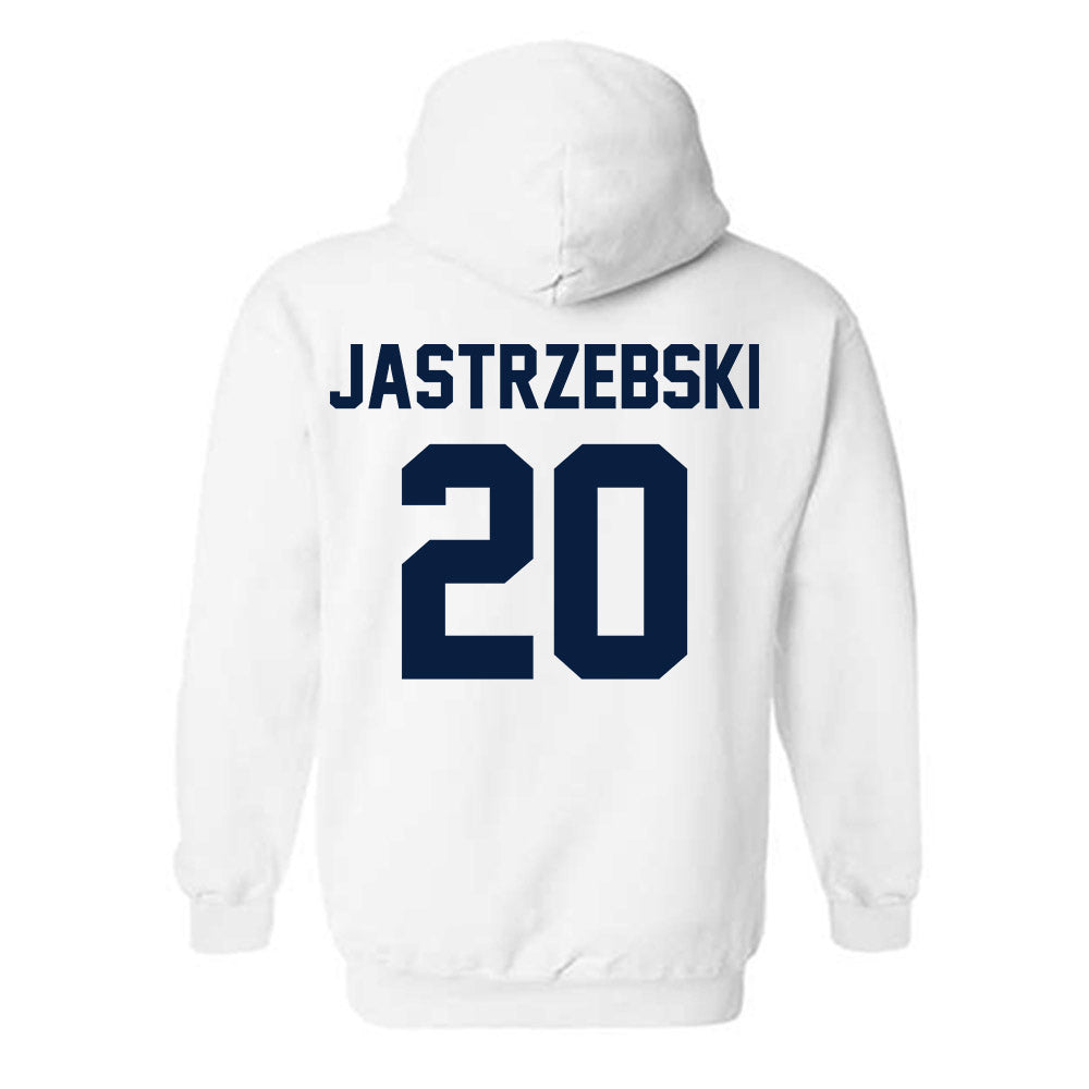 AU - NCAA Men's Ice Hockey : Jacob Jastrzebski - Classic Shersey Hooded Sweatshirt-1