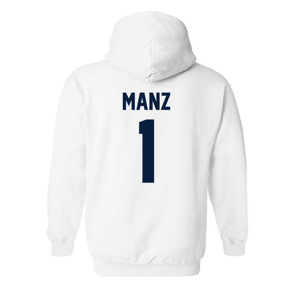 AU - NCAA Men's Ice Hockey : Christian Manz - Classic Shersey Hooded Sweatshirt