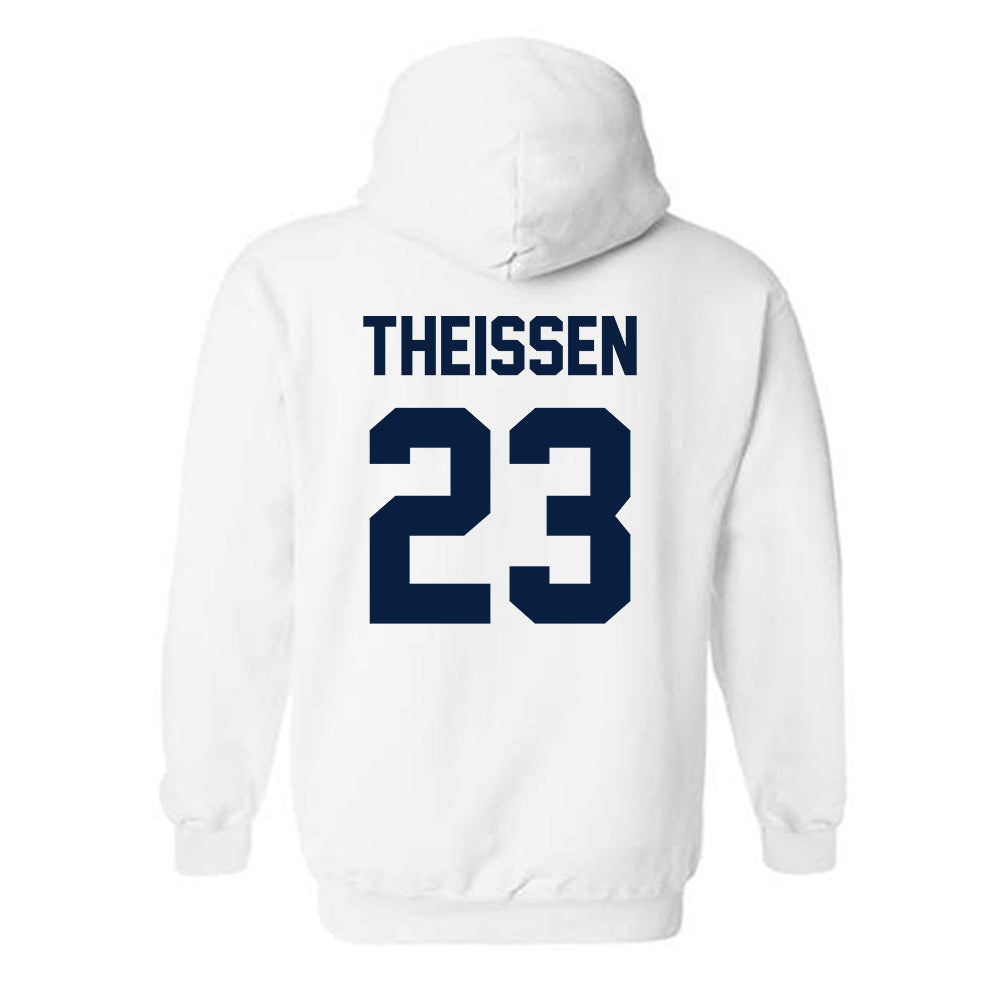 AU - NCAA Men's Ice Hockey : Carter Theissen - Classic Shersey Hooded Sweatshirt-1