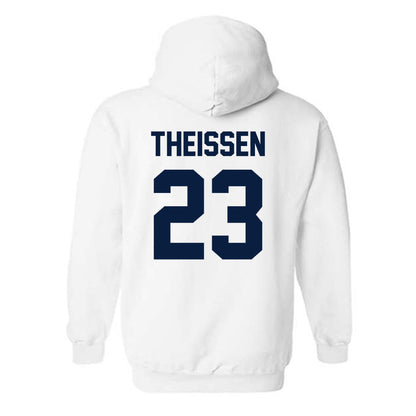 AU - NCAA Men's Ice Hockey : Carter Theissen - Classic Shersey Hooded Sweatshirt-1