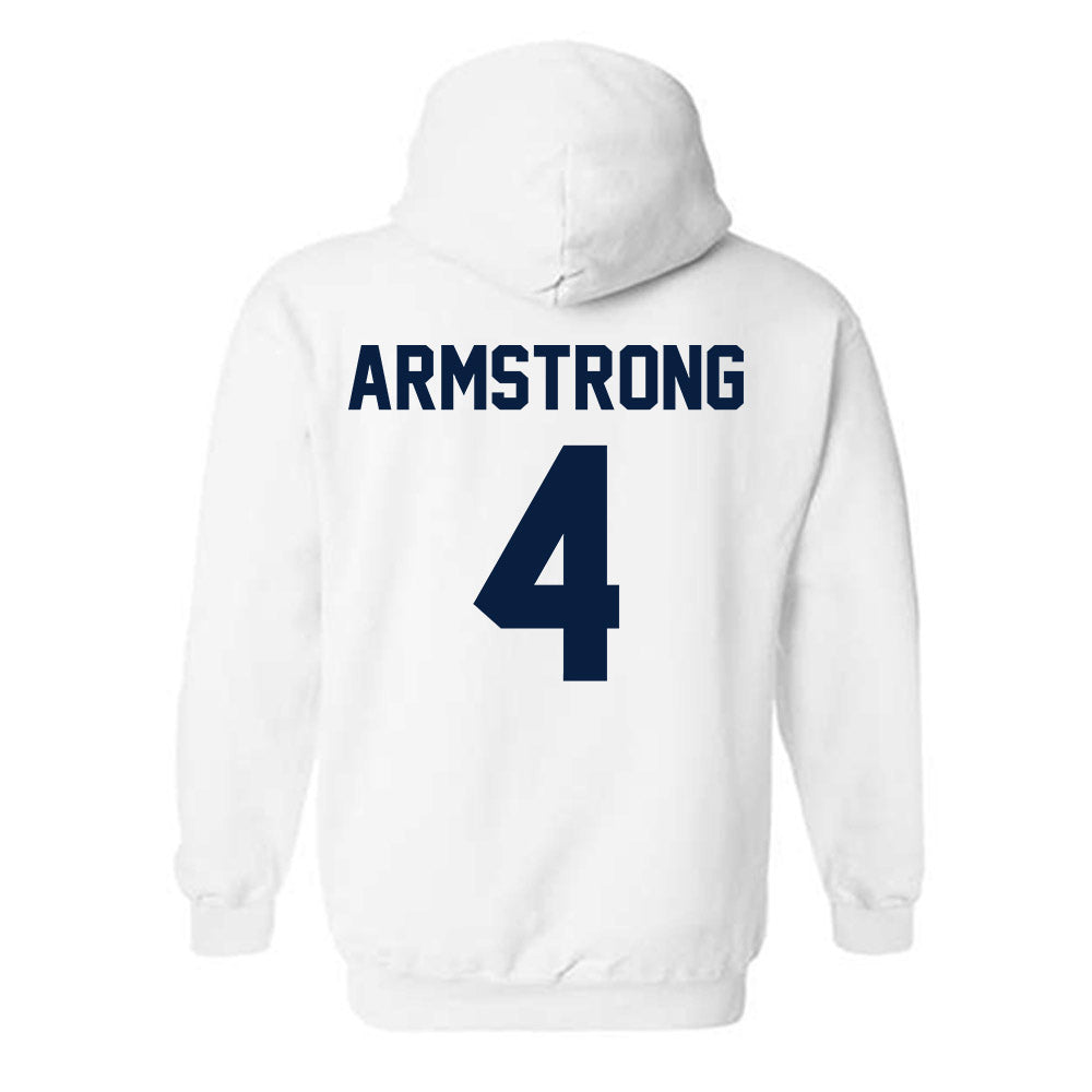 AU - NCAA Men's Basketball : Cj Armstrong - Classic Shersey Hooded Sweatshirt-1