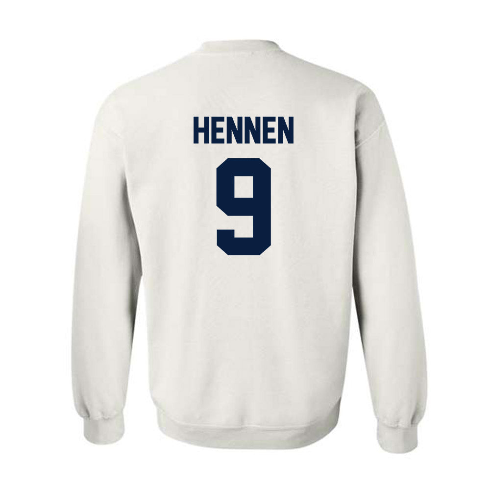 AU - NCAA Men's Ice Hockey : Hayden Hennen - Classic Shersey Crewneck Sweatshirt-1