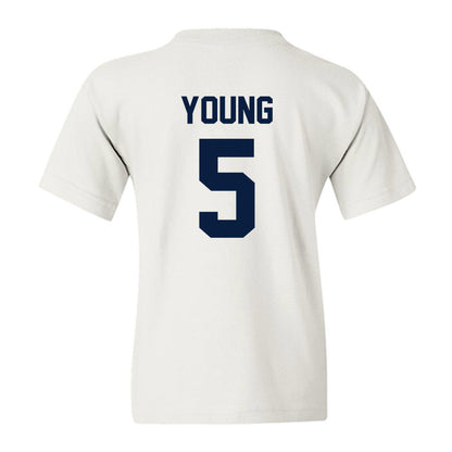 AU - NCAA Men's Ice Hockey : Easton Young - Classic Shersey Youth T-Shirt-1