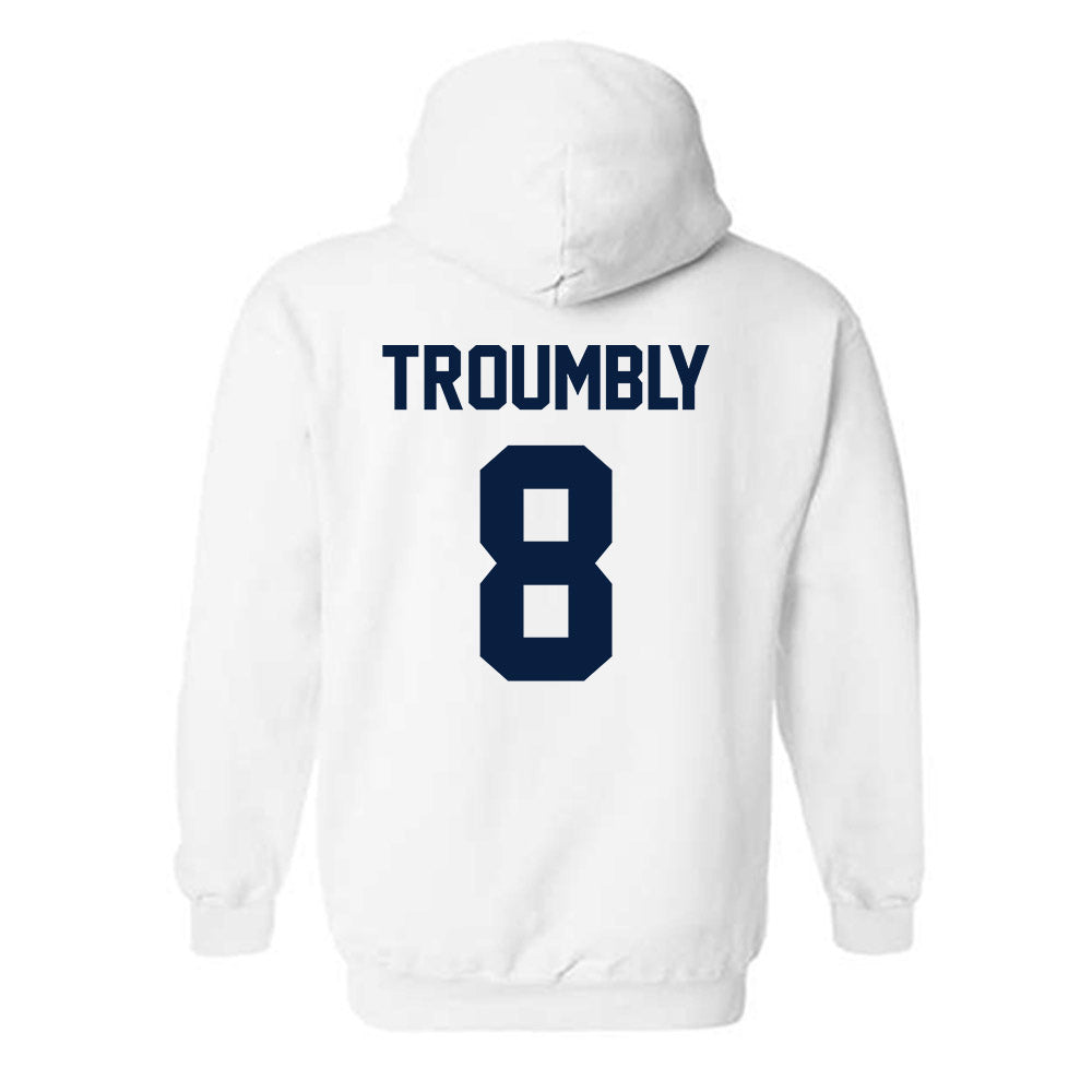 AU - NCAA Men's Ice Hockey : Ben Troumbly - Classic Shersey Hooded Sweatshirt-1