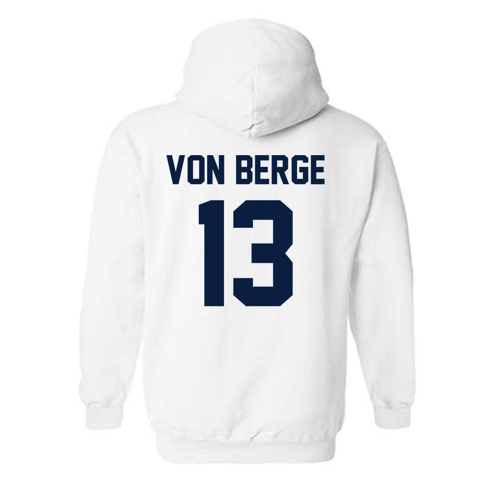 AU - NCAA Baseball : Logan Von Berge - Classic Shersey Hooded Sweatshirt