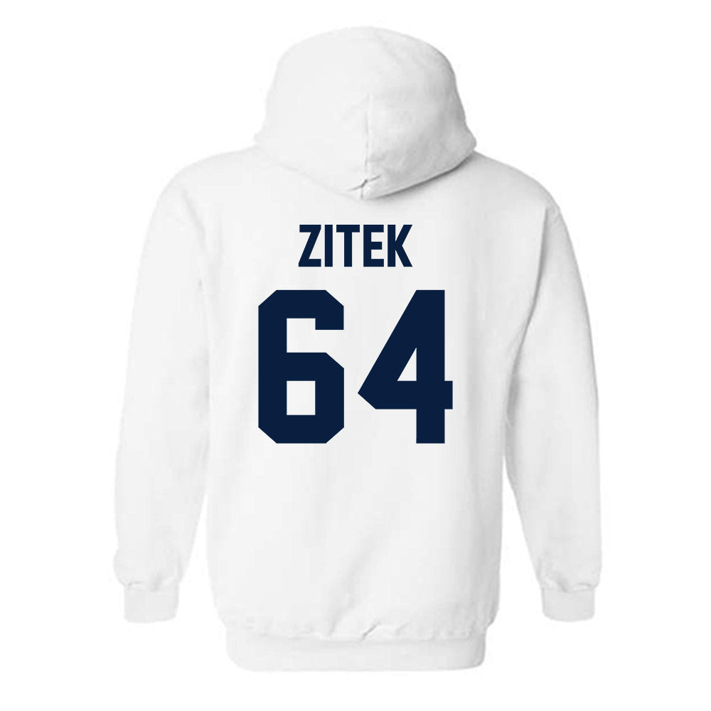 AU - NCAA Football : Jake Zitek - Classic Shersey Hooded Sweatshirt-1