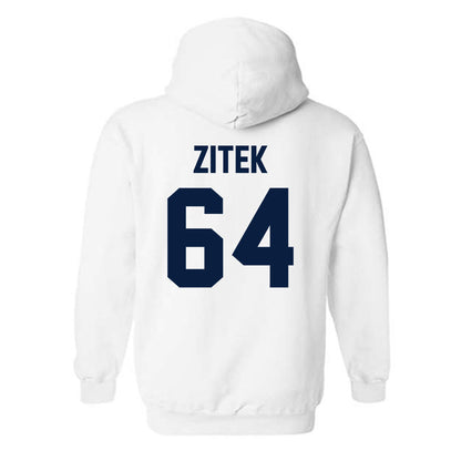 AU - NCAA Football : Jake Zitek - Classic Shersey Hooded Sweatshirt-1