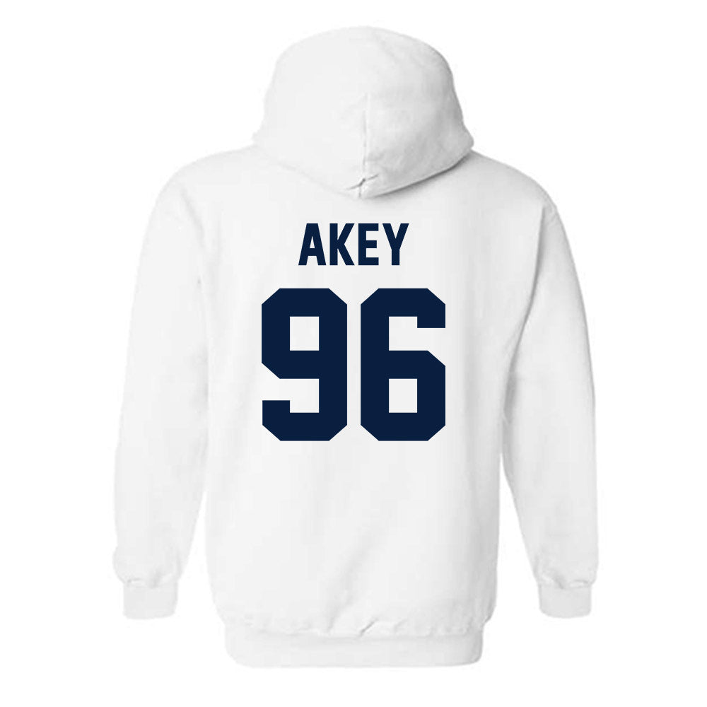 AU - NCAA Football : Connor Akey - Classic Shersey Hooded Sweatshirt-1