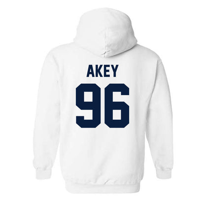 AU - NCAA Football : Connor Akey - Classic Shersey Hooded Sweatshirt-1