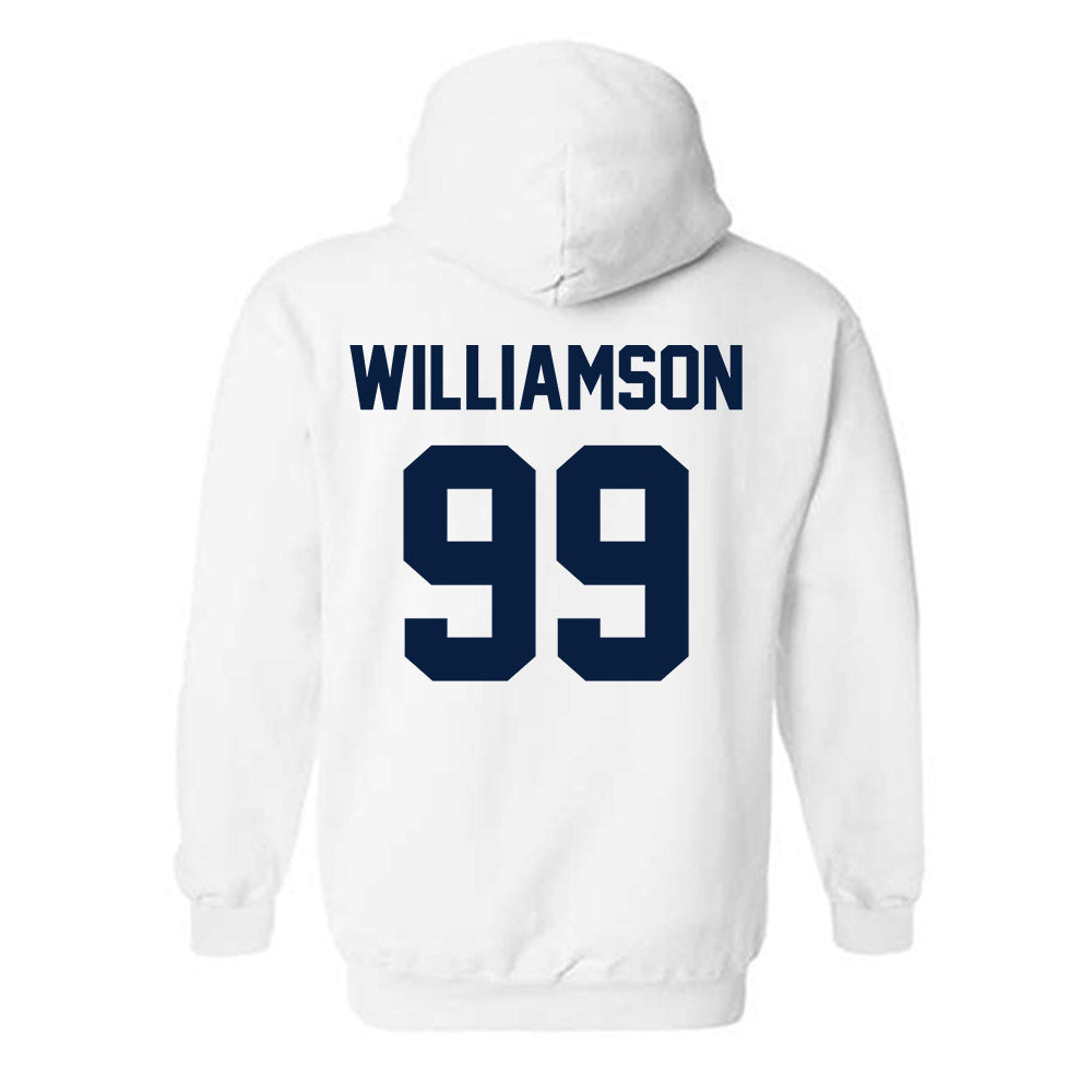 AU - NCAA Football : Khadin Williamson - Classic Shersey Hooded Sweatshirt-1