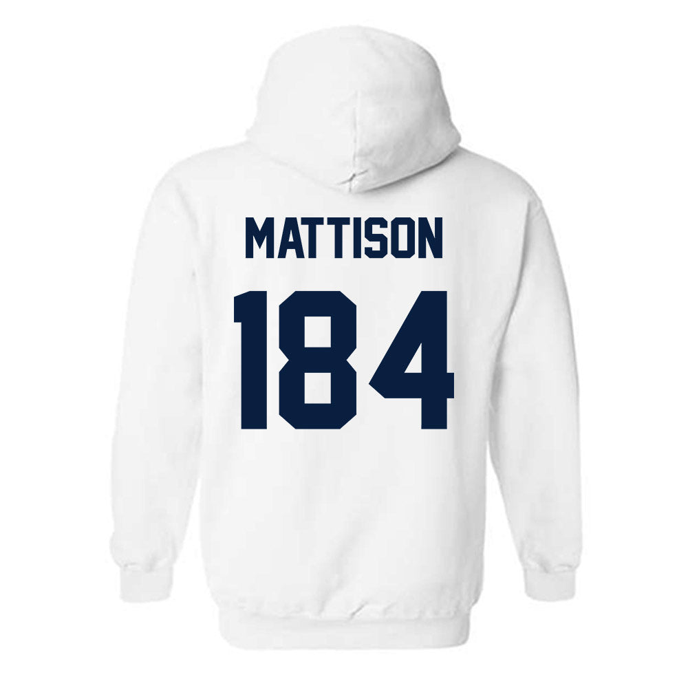 AU - NCAA Wrestling : Aidan Mattison - Classic Shersey Hooded Sweatshirt-1