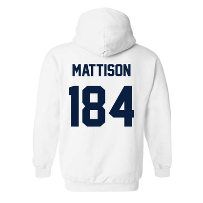 AU - NCAA Wrestling : Aidan Mattison - Classic Shersey Hooded Sweatshirt-1