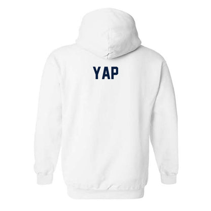 AU - NCAA Men's Swimming & Diving : Yong Jie Yap - Classic Shersey Hooded Sweatshirt-1