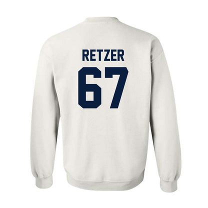 AU - NCAA Football : Ryan Retzer - Classic Shersey Crewneck Sweatshirt-1