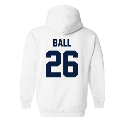 AU - NCAA Baseball : Andrew Ball - Classic Shersey Hooded Sweatshirt-1