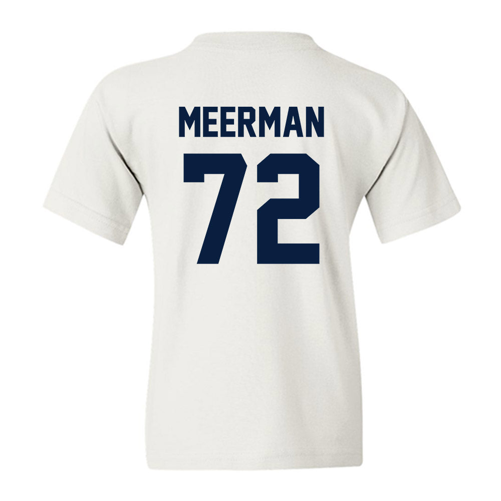 AU - NCAA Men's Ice Hockey : Brett Meerman - Classic Shersey Youth T-Shirt-1