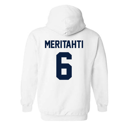 AU - NCAA Men's Ice Hockey : Samo Meritahti - Classic Shersey Hooded Sweatshirt-1