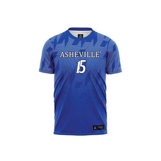 UNC Asheville - NCAA Women's Soccer : Karys Wheeler - Blue Volleyball Jersey-0