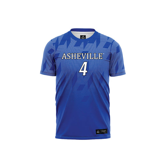 UNC Asheville - NCAA Women's Soccer : Makayla Cihlar - Blue Volleyball Jersey-0
